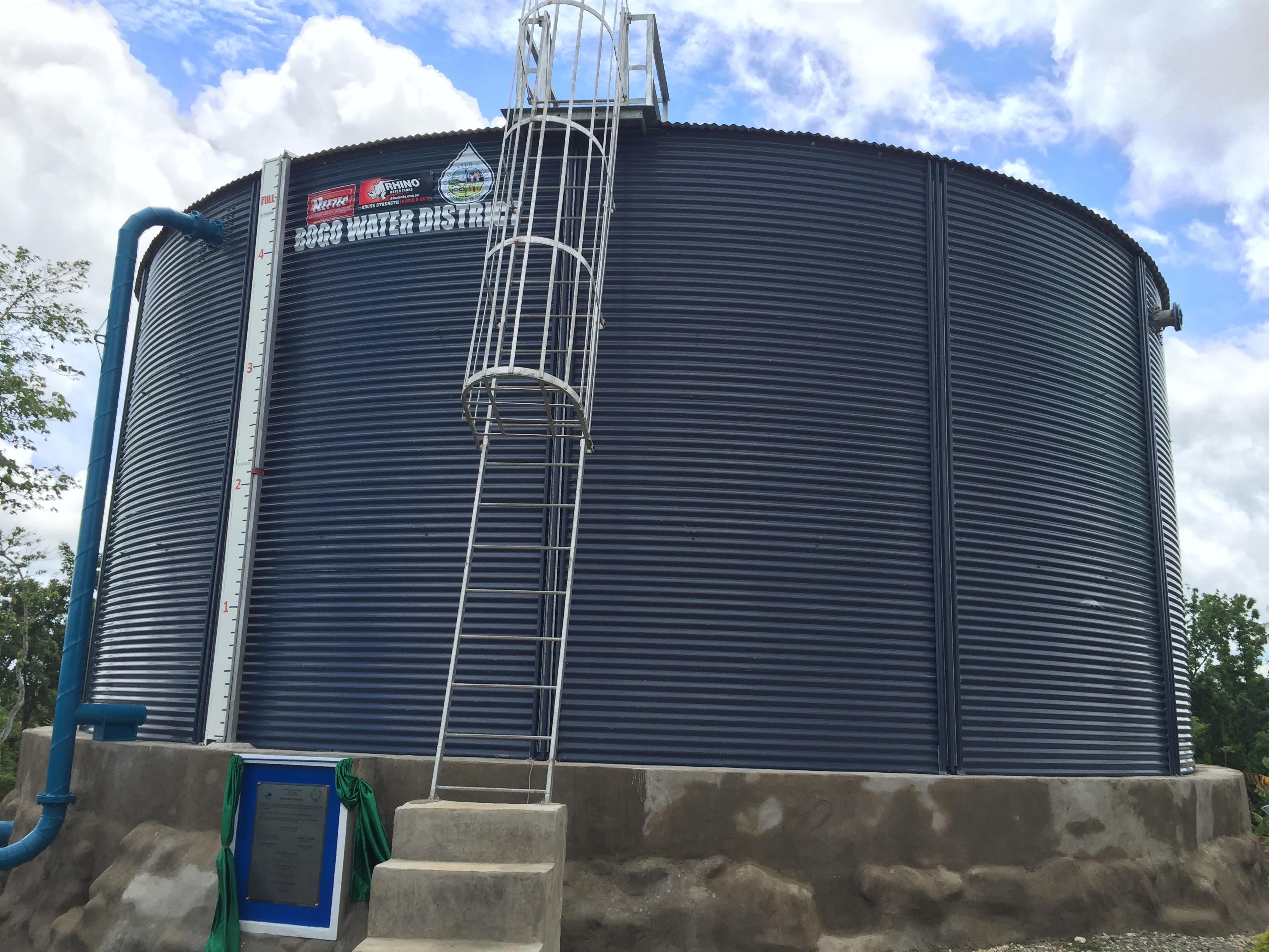 Water Tank Bogo Water District 625 CUM